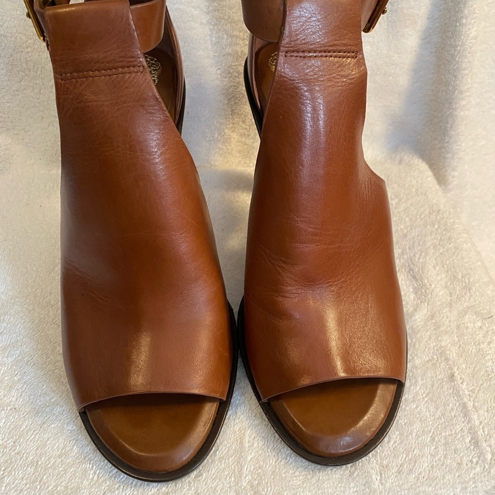 Brown Leather Women's Sandals